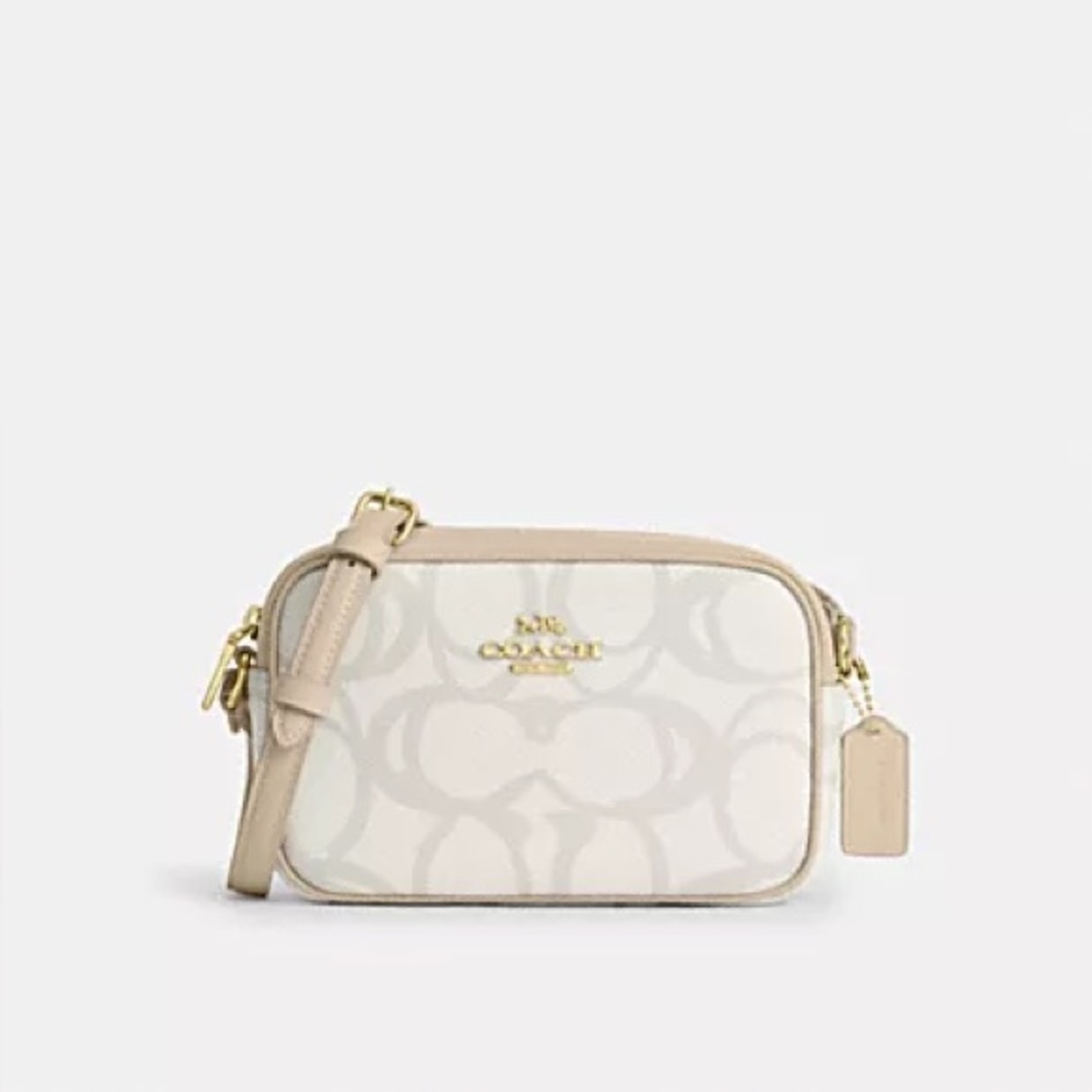 Coach Mini Jamie Camera Bag in Sketch Signature Canvas